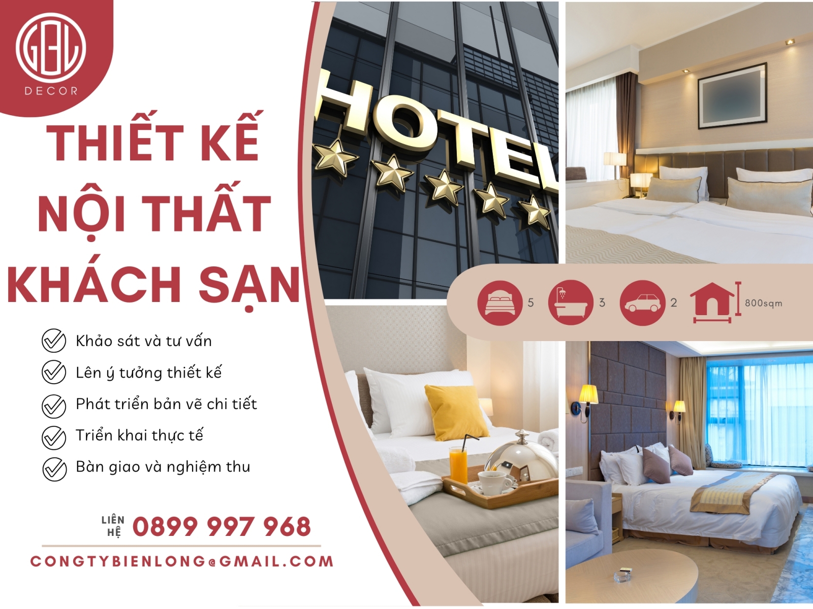 Thiết kế nội thất khách sạn